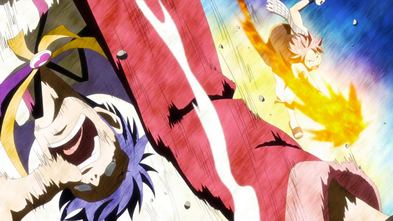 fairy tail fight scene